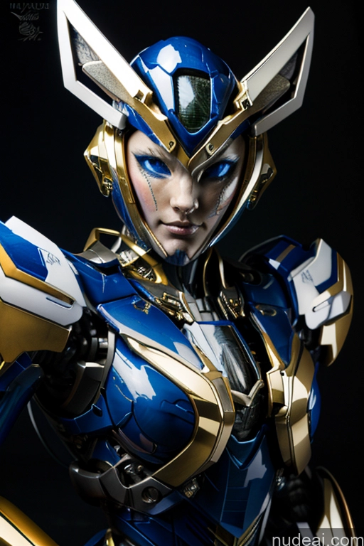 related ai porn images free for SSS: A-Mecha Musume A素体机娘 ARC: A-Mecha Musume A素体机娘 SuperMecha: A-Mecha Musume A素体机娘 Gold Jewelry Deep Blue Eyes Rainbow Haired Girl