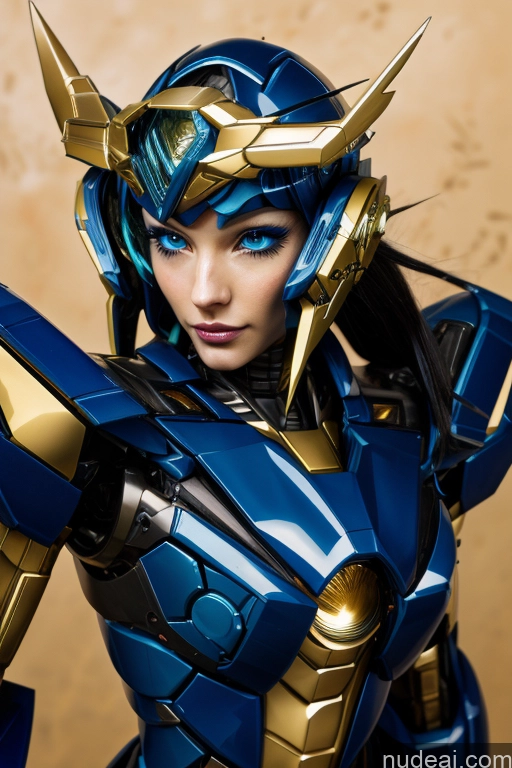 related ai porn images free for SSS: A-Mecha Musume A素体机娘 SuperMecha: A-Mecha Musume A素体机娘 Gold Jewelry Deep Blue Eyes Rainbow Haired Girl