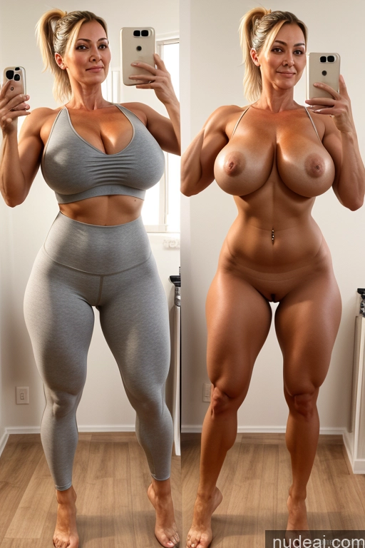 related ai porn images free for Huge Boobs Perfect Boobs Small Ass 30s 40s Italian Blonde Onoff Ponytail Yoga Pants Sports Bra Gym Mirror Selfie Bending Over Shower Oiled Body Milf Front View