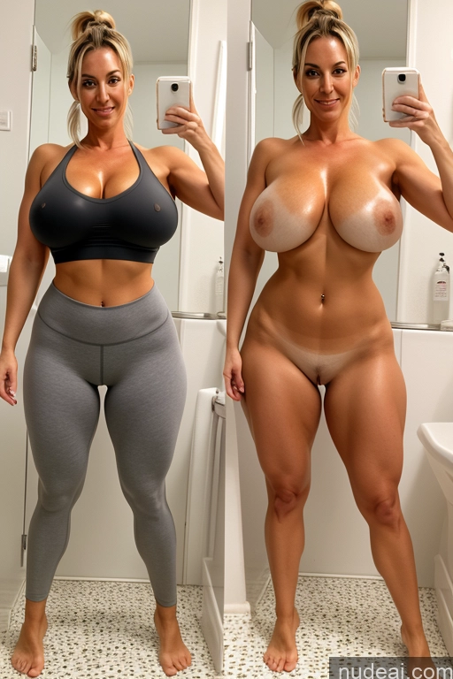 related ai porn images free for Huge Boobs Perfect Boobs Small Ass 30s 40s Italian Blonde Onoff Ponytail Yoga Pants Sports Bra Mirror Selfie Bending Over Oiled Body Milf Front View Bathroom