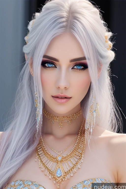 related ai porn images free for Gold Jewelry Elemental Series - Ice Snow Diamond Jewelry Pearl Jewelry Transparent Gtv Style Rainbow Haired Girl