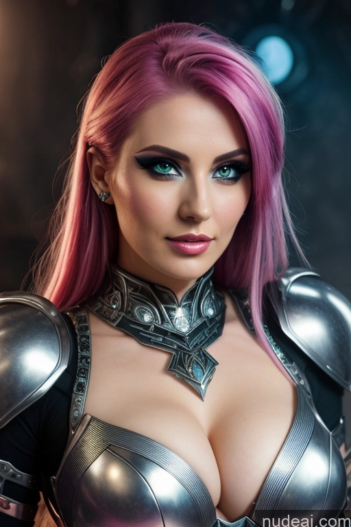 related ai porn images free for Busty Rainbow Haired Girl Fantasy Armor Diamond Jewelry Pearl Jewelry Sci-fi Armor