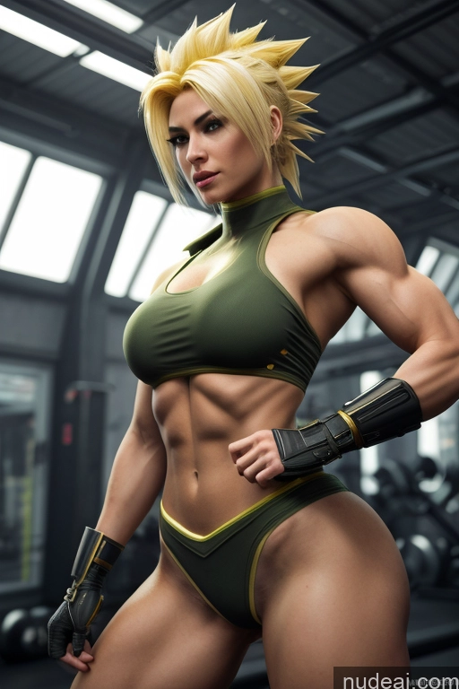 related ai porn images free for Super Saiyan Busty Muscular Front View Cyborg Woman Science Fiction Style Neon Lights Clothes: Yellow Blonde Battlefield Neon Lights Clothes: Orange Cosplay