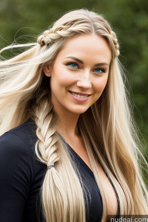 related ai porn images free for Huge Boobs Busty Fairer Skin Happy Blonde Braided Big Hips Long Hair Scandinavian Front View Partially Nude Soft + Warm