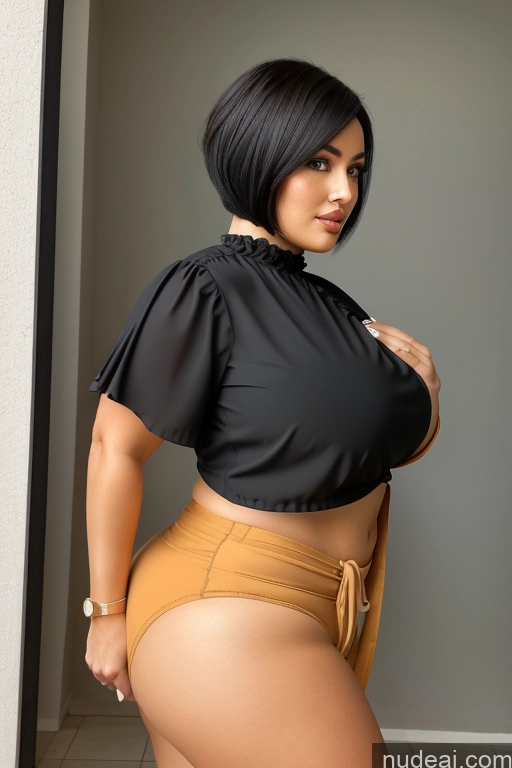 related ai porn images free for Bimbo 40s Bending Over Big Hips Busty Crisp Anime Front View Black Hair Short Hair Chubby Bobcut Blouse Sari