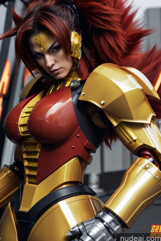 related ai porn images free for Super Saiyan 4 Busty Woman Front View Muscular SuperMecha: A-Mecha Musume A素体机娘 Skin Detail (beta)