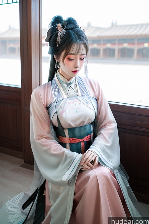 TangWuTong Busty Snow Hanfu V3