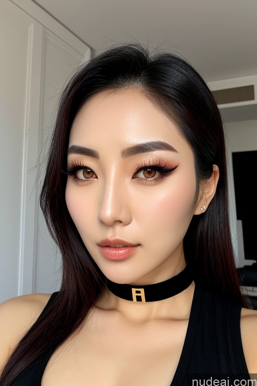 Korean Fairer Skin Mmitsuri Choker Working Out