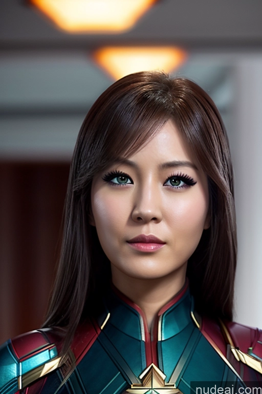 ai nude image of araffe woman in a costume with a sword and a helmet pics of Ning Rong Rong Captain Marvel