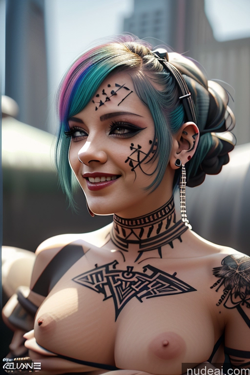 related ai porn images free for Laughing Rainbow Haired Girl Greek Close-up View Bra Pull Down Nude Gothic Punk Girl Huge Boobs Crop Shirt Underboob Tattoos Big Ass POV Focus Sex