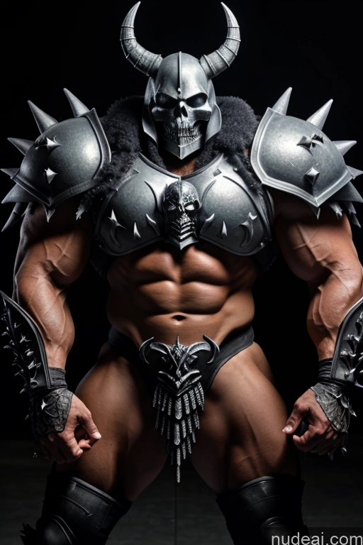 Death Knight Glowing, Skull, Armor, Spikes, Teeth, Monster, Dirty, Tentacles, Pus, Pimples, Crack, Truenurgle Viking Medieval Bodybuilder