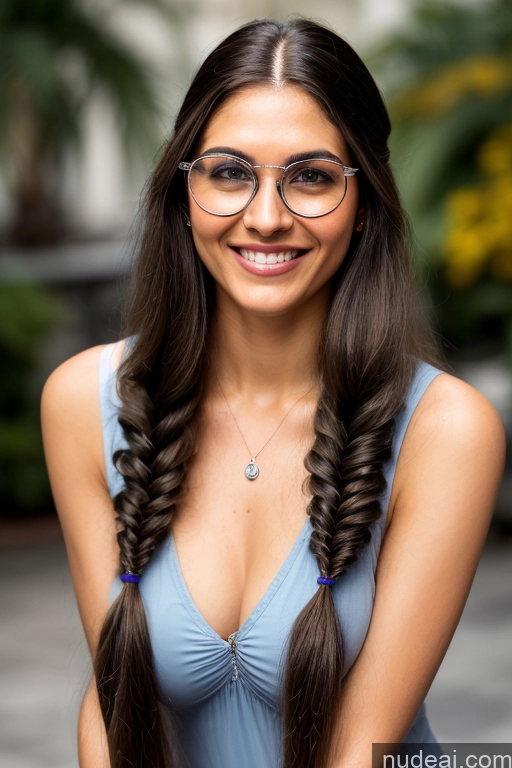 related ai porn images free for Woman One Perfect Boobs Glasses Beautiful Tall Long Hair Fairer Skin 20s Happy Black Hair Indian Cafe Front View Dress Thick