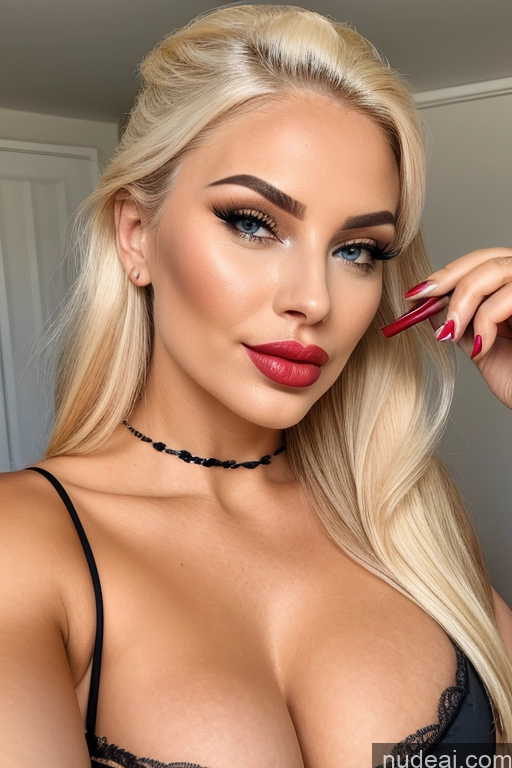 related ai porn images free for One Busty Lipstick Beautiful Seductive Blonde Messy Beach Front View Cleavage Blouse Bra Topless Pearl Jewelry Bimbo 30s Sexy Face Pouting Lips British Bending Over