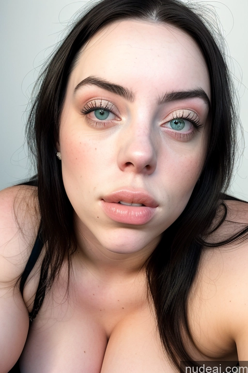 ai nude image of there is a woman with a very big breast posing for a picture pics of Busty Beautiful Big Ass Thick Billie Eilish 18 3d Detailed Close-up View Bodypaint Milf