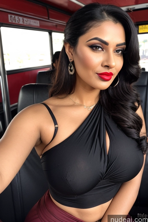 related ai porn images free for Milf Busty Perfect Boobs Big Ass Big Hips 20s Seductive Sexy Face Hair Bun Jewelry Lipstick Stylish Indian Black Hair Sari Bus