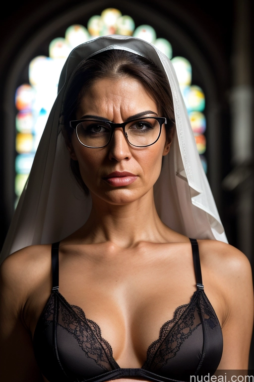 related ai porn images free for 70s Serious Church Nun Dress Lingerie Model Angry