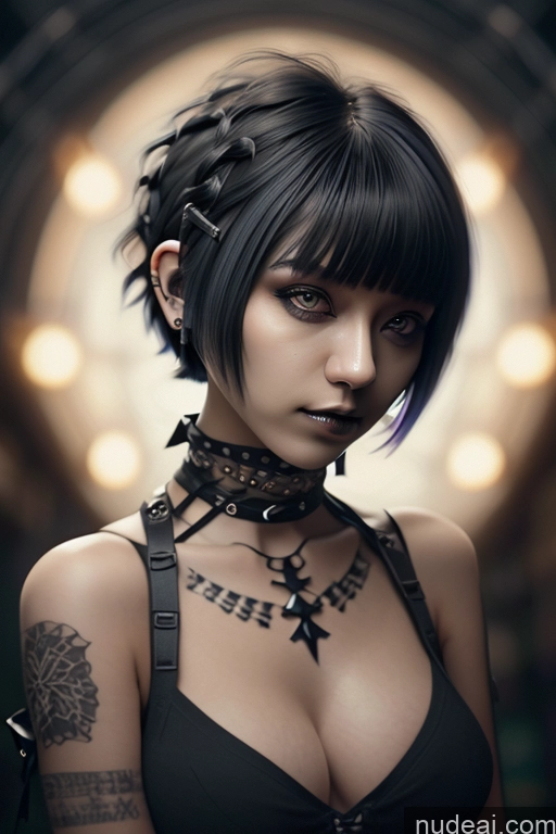 related ai porn images free for Nude Close-up View Rainbow Haired Girl Braided Perfect Boobs Short Hair Gothic Punk Girl Raiden Mei Milf