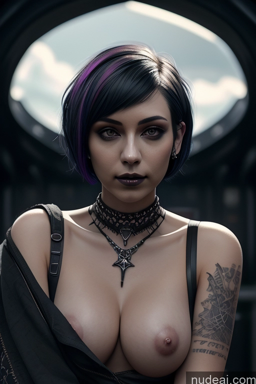 related ai porn images free for Nude Close-up View Rainbow Haired Girl Braided Perfect Boobs Short Hair Gothic Punk Girl Milf Stargazing