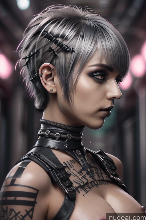 related ai porn images free for Nude Close-up View Rainbow Haired Girl Braided Perfect Boobs Short Hair Gothic Punk Girl Milf PinkBodysuitShrugClothing