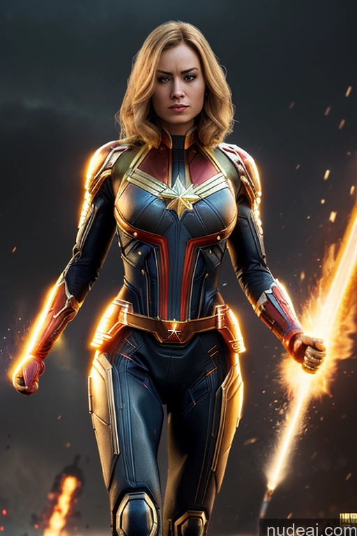 ai nude image of captain marvel is in the midst of a battle with a sword pics of Regal Cosplay Busty Muscular Front View Superhero Cyborg Perfect Boobs Blonde Science Fiction Style Battlefield Neon Lights Clothes: Red Neon Lights Clothes: Orange Neon Lights Clothes: Yellow Captain Marvel