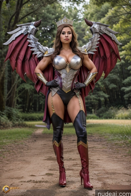 related ai porn images free for Regal Cosplay Busty Muscular Front View Has Wings Superhero 18