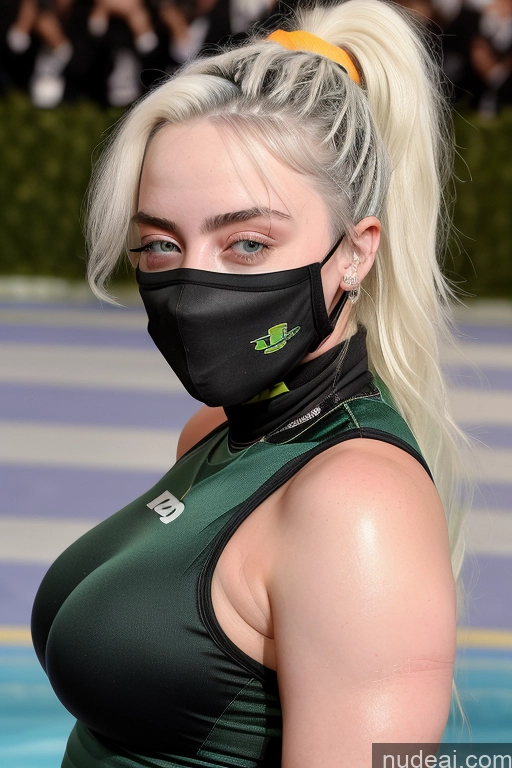 related ai porn images free for Busty Beautiful Big Ass 18 Billie Eilish Topless Detailed Athlete Face Mask Skinny Devil