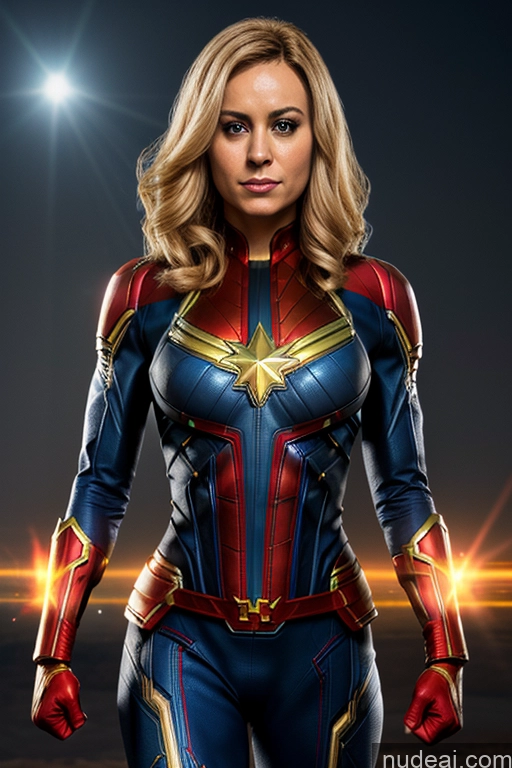 related ai porn images free for Superheroine Busty Muscular Front View Israel Ukraine Captain Marvel