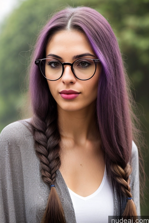 ai nude image of arafed woman with purple hair and glasses in a park pics of Woman One Small Tits Beautiful Small Ass Short Skinny Long Hair Pubic Hair Fairer Skin Straight Purple Hair 18 Kimono Glasses Pouting Lips Japanese Spreading Legs