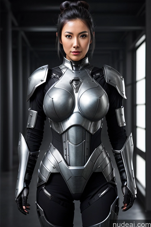 related ai porn images free for Busty Perfect Boobs Black Hair Hair Bun Sci-fi Armor Japanese Transparent Fantasy Armor