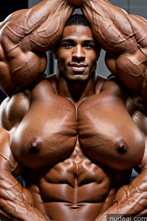 ai nude image of a close up of a man posing with his hands on his head pics of Huge Boobs Beautiful Muscular Big Ass Abs Big Hips Tall Skinny 20s Asian Nude Fairer Skin Several Bodybuilder