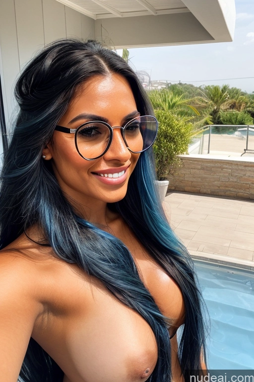 related ai porn images free for Woman Several Busty Glasses 18 Happy Orgasm Seductive Blue Hair Long Hair Spanish Mirror Selfie Bathroom Front View Nude Skinny Tanned Skin