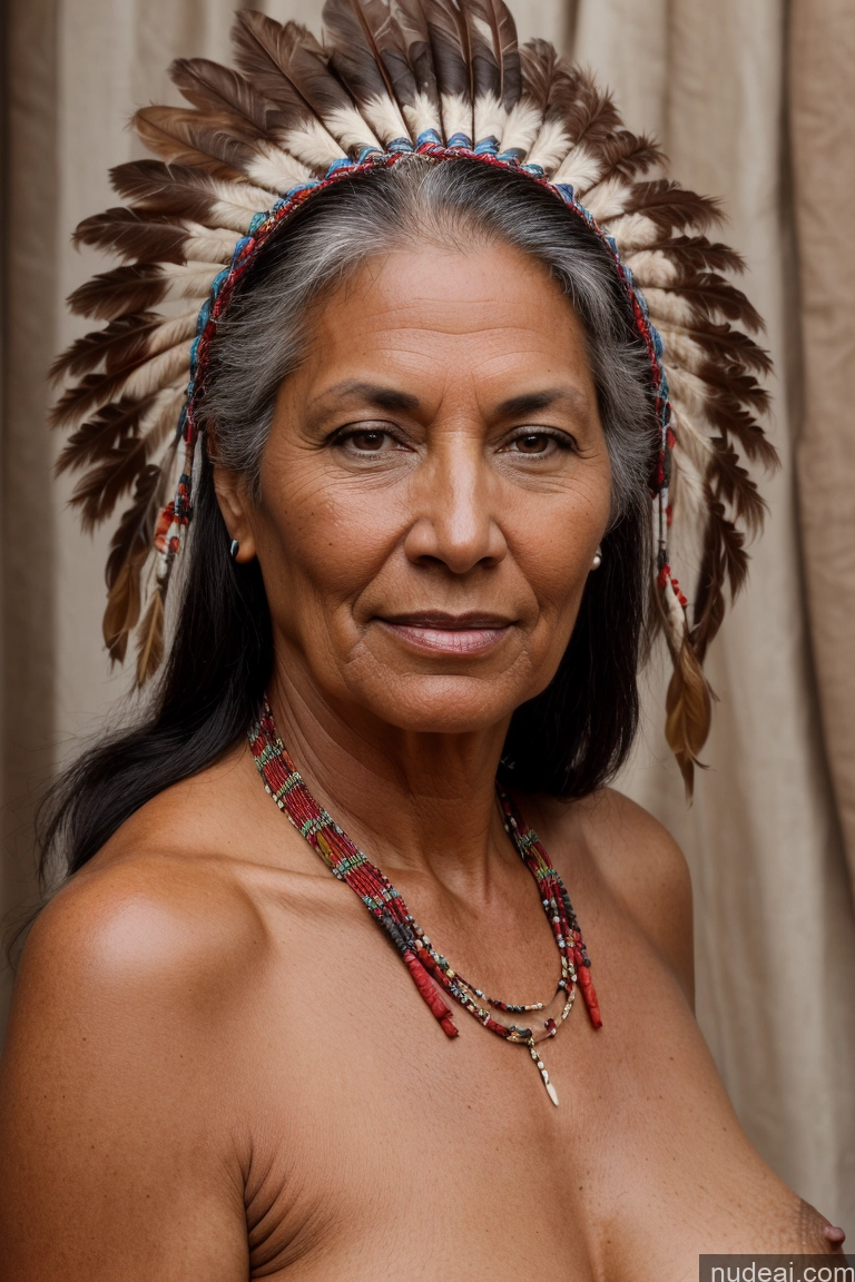 related ai porn images free for 50s Native American Nude Detailed Two