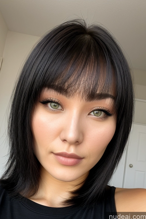 related ai porn images free for Woman One 18 Mongolian Goth Bangs Short