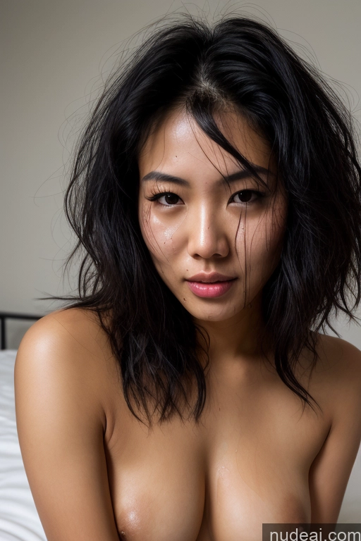 related ai porn images free for One Beautiful 20s Sad Seductive Sexy Face Black Hair Messy Asian Nude Detailed Woman Perfect Body Cumshot Bright Lighting Front View