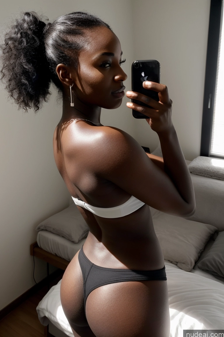 related ai porn images free for Woman Two Small Tits Short Dark Skin 18 Sexy Face Black Hair Ponytail African Mirror Selfie Bedroom Massage Bdsm Dark Lighting