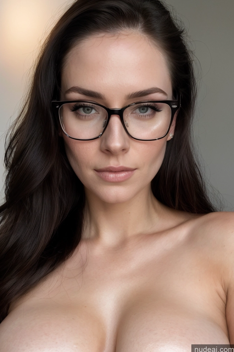 related ai porn images free for One Perfect Boobs 30s Straight German Soft + Warm Nude Pearl Jewelry Dark Lighting Detailed Glasses Beautiful Serious Fairer Skin Miss Universe Model Front View