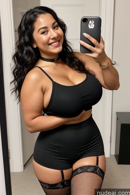 related ai porn images free for Milf One Huge Boobs Beautiful Big Ass Thick Long Hair 18 Happy Black Hair Latina Mirror Selfie Front View Choker Fishnet Sweater