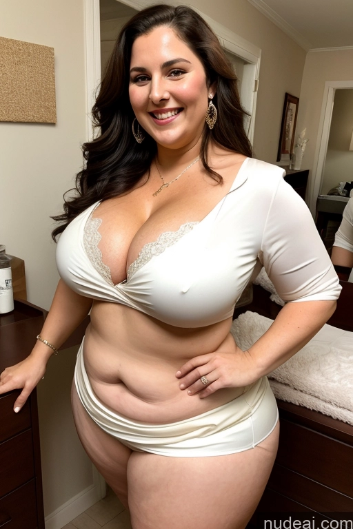 ai nude image of araffe woman in a white top and panties posing for a picture pics of Busty Big Ass Big Hips Long Hair Fairer Skin Blouse Sari Cleavage Nude Thick 30s Chubby Hip Hop Several Milf Massage Happy Laughing