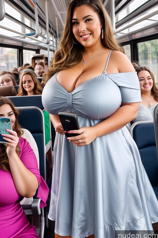 related ai porn images free for Woman 30s Busty Thick Chubby Beautiful Bus Satin Mirror Selfie Front View Long Hair Happy Dress Huge Boobs Big Hips Big Ass Several