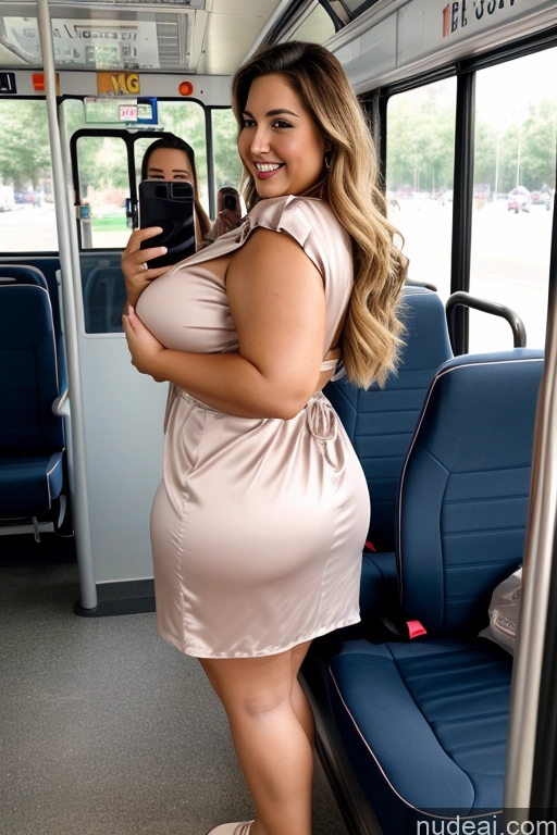 related ai porn images free for Woman 30s Busty Thick Chubby Beautiful Bus Satin Mirror Selfie Front View Long Hair Happy Dress Huge Boobs Big Hips Big Ass Several