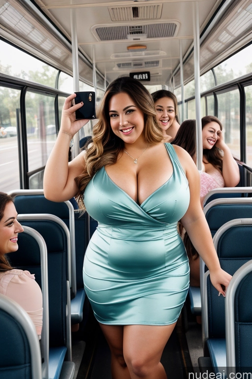 related ai porn images free for Woman 30s Busty Thick Chubby Beautiful Bus Satin Mirror Selfie Front View Long Hair Happy Dress Huge Boobs Big Hips Big Ass Several