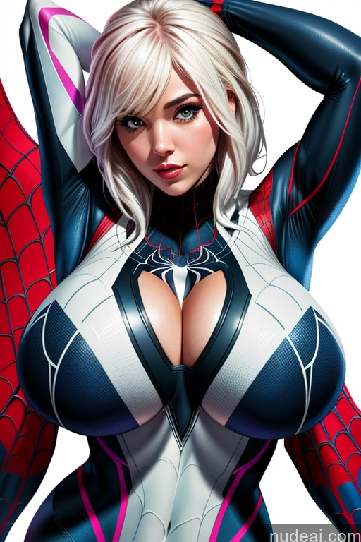 Woman Huge Boobs Spider-Gwen