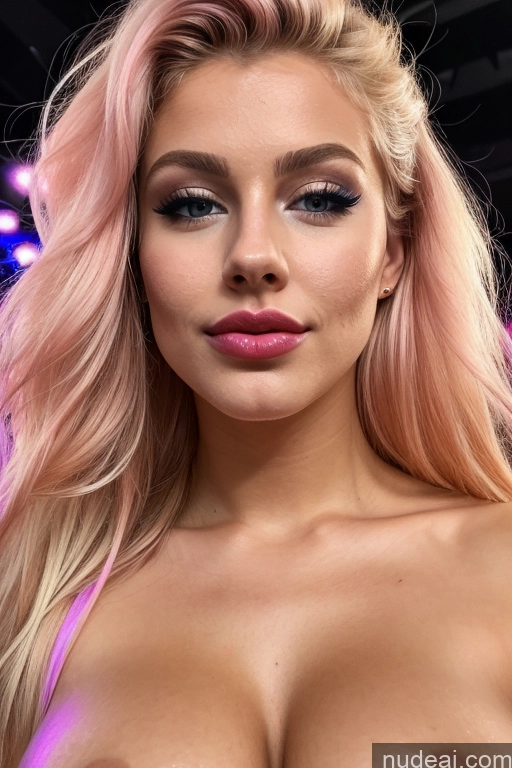 ai nude image of a close up of a woman with pink hair and a big breast pics of Several Busty Perfect Boobs Beautiful Lipstick Abs Skinny Long Legs Tall Perfect Body 18 Pouting Lips Pink Hair Detailed Athlete Orgasm Long Hair Nude Muscular 3d Scandinavian Strip Club Hentai Breast Grab(sex Position)