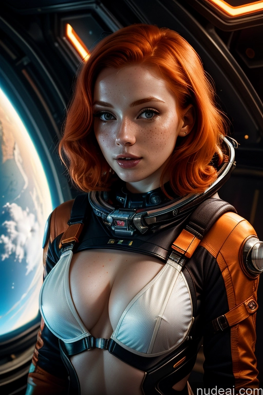 related ai porn images free for One Ginger Irish Space Suit 20s Cleavage Small Tits Cyberpunk