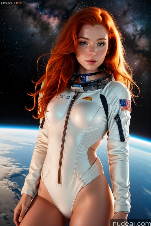 related ai porn images free for 30s Ginger Small Tits Irish Space Suit Thong