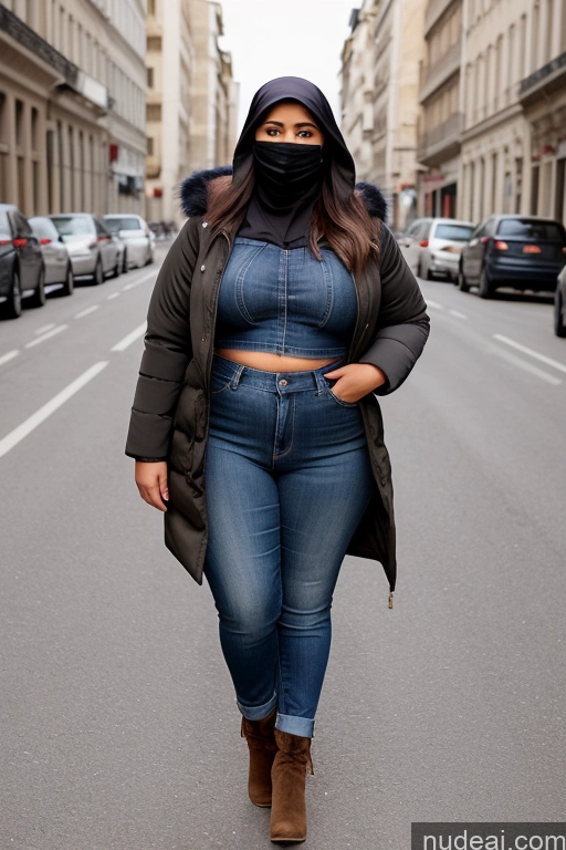 related ai porn images free for Woman One Big Ass Thick Chubby Fat Big Hips 18 Laughing Brunette Long Hair French Front View Boots Casual Crop Top Dress Niqab Parka Jeans