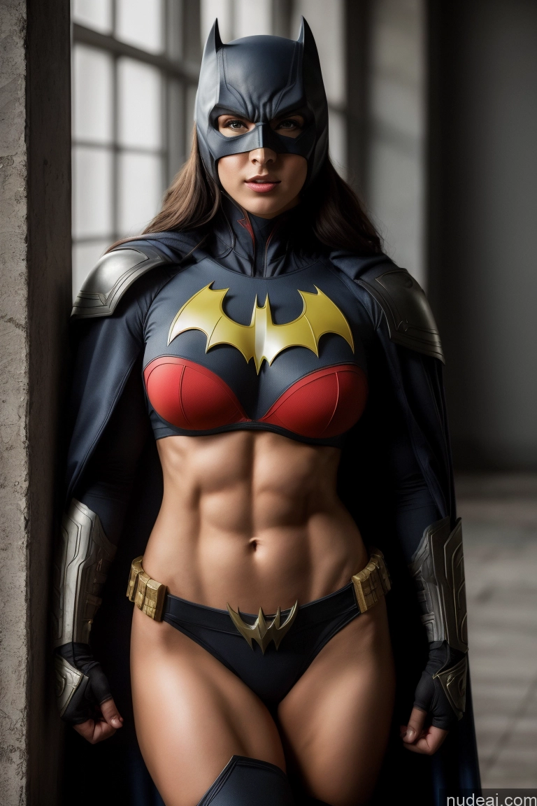 Batwoman Busty Muscular Abs Ukraine