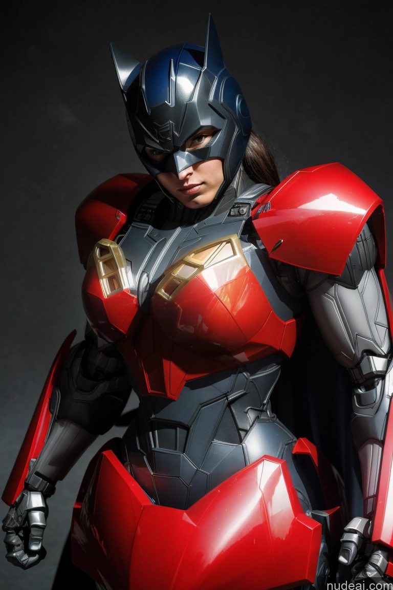 Batwoman Muscular SuperMecha: A-Mecha Musume A素体机娘