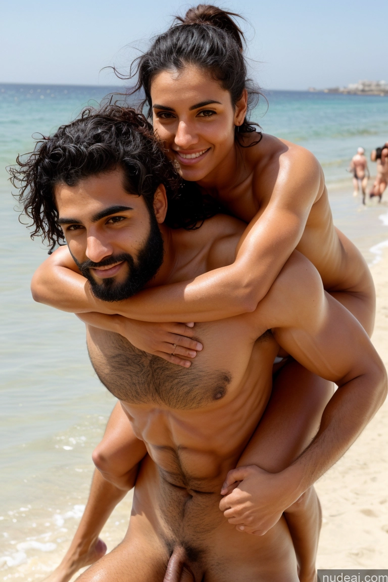 related ai porn images free for Hairy Women Athlete Two Muscular Pubic Hair Skinny Carry On Back Hug From Behind Black Hair Middle Eastern Beach