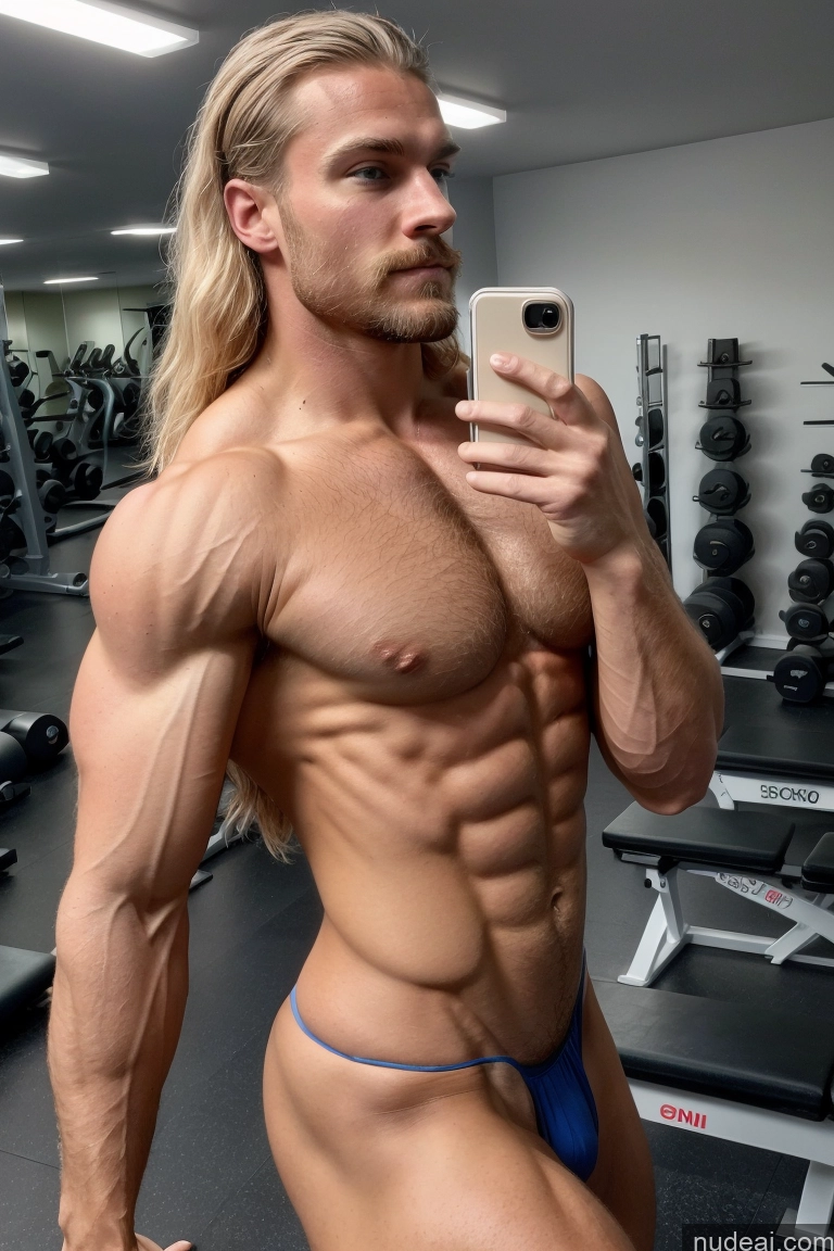 related ai porn images free for Hairy Women Pubic Hair Muscular Perfect Boobs Bodybuilder Two Gym Scandinavian Mirror Selfie Side View